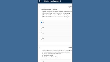 Introduction to mechanical micro machining week-4 Assignment-4 #nptel2024 #micromachining