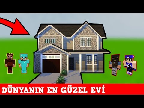 ZENGİN VS FAKİR #151 - Dünyanın En Güzel Evi (Minecraft)