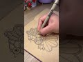 Day 1 of Kraft paper series #madhubani #art #painting #drawing #sketch #penandink #asmr