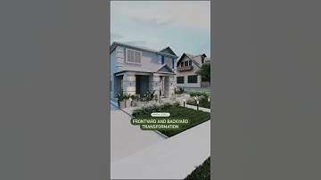 FRONTYARD BACKYARD DESIY Follow us on Instagram #shorts #youtubeshorts #lumion #architecture