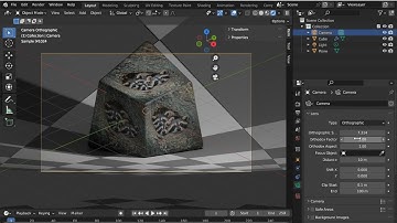 Обратная перспектива. Reverse perspective camera patch for blender/cycles.