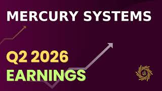 Mercury Systems, Inc  MRCY Q2 2026 Earnings Call