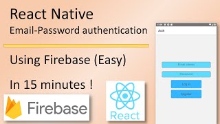 React-native: Email-Password Firebase Authentication