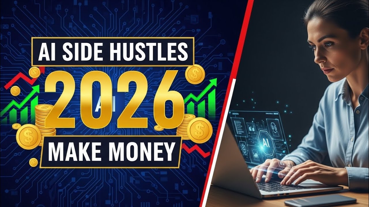 AI Side Hustles 2026: Make Money With AI/Passive Income & Business ...