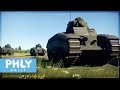 FRENCH LANDSHIP | Char B1ter Heavy Tank (War Thunder 1.75 Gameplay)