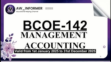 BCOE 142 SOLVED ASSIGNMENT 24-25 | BCOE 142 SOLVED ASSIGNMENT IN ENGLISH 24-25 | FREE SOLVED ASSI😮😦
