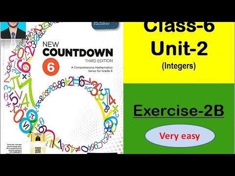 class 6 math exercise 2B | New countdown third edition book 6 exercise ...