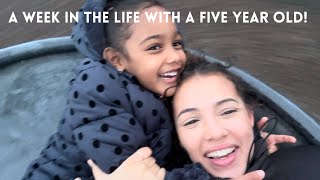 A week in my life with a 5 year old - 5th birthday | Bonfire Night | Halloween