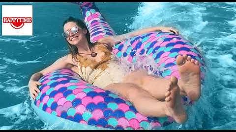 Giant Mermaid Tail Pool Float