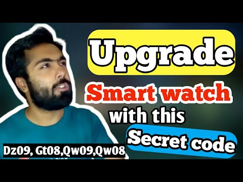 How To Upgrade Smart Watch Dz09 Gt08 Qw09 Qw08 With Secret Code|Smart Watch Upgrade| AlirazaTV