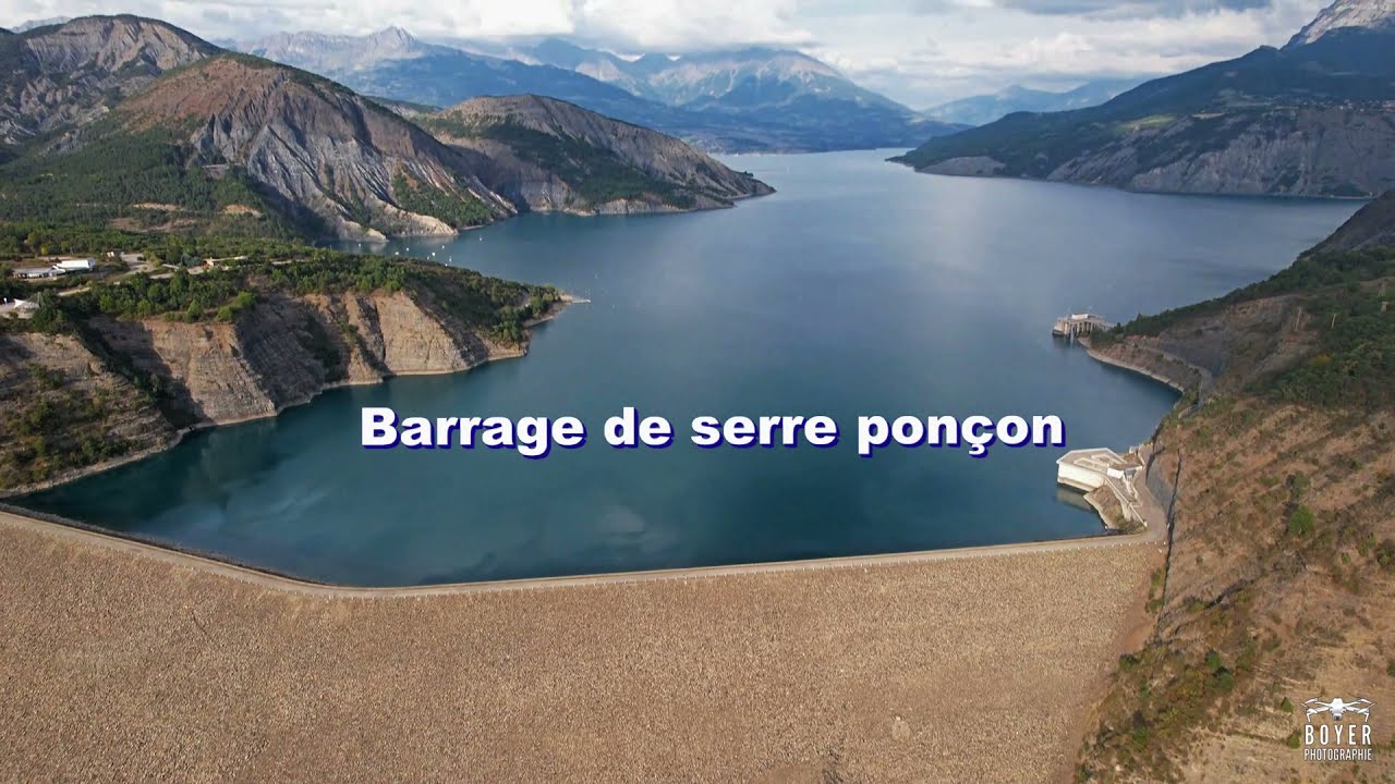 Chanteloube -barrage Serre-Ponçon - Savine le lac -Baie st michel