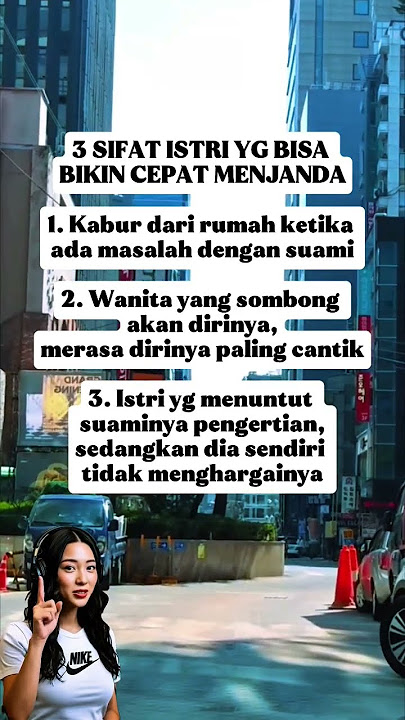 3 SIFAT ISTRI YG BIKIN CEPAT MENJANDA #shorts #family #trending #tips