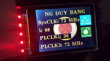 TFT 3.2INCH STM32F103VET RCC