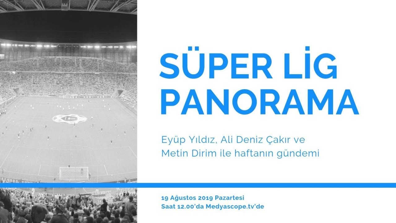 periscope pc Süper Lig Panorama: Beşiktaş ve Galatasaray kayıp!