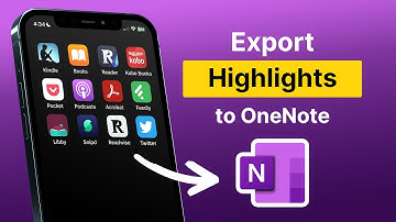 How to Export Your Highlights to OneNote