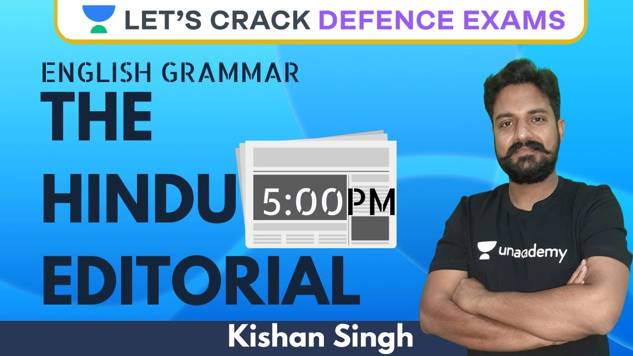 The Hindu Editorial | 22 March | English | Target 