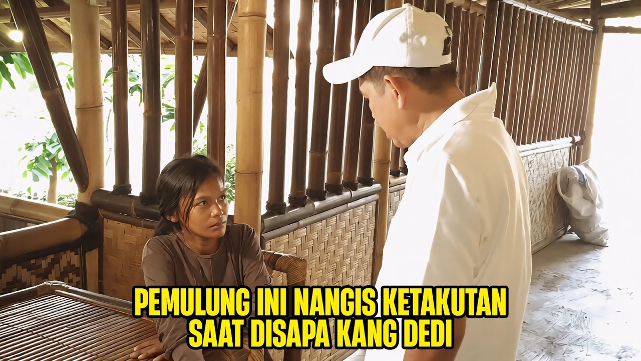 PEMULUNG INI NANGIS KETAKUTAN SAAT DISAPA DEDI MULYADI