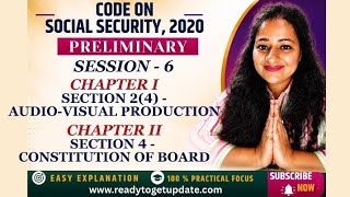 Session 6 - Code on Social Security, 2020 | Section 4 #codeonsocialsecurity #hr #readytoupskill
