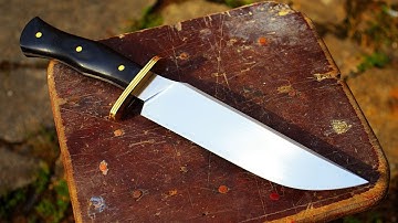 Making a Beautiful Full Tang Knife