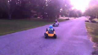 Custom Ride Ons - Super 6 PW CAT Tough Loader - 6V to 12V - by Hozian - Modified Power Wheels