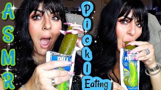 Asmr Pickle Eating Intense Crunchy Mouth Sounds