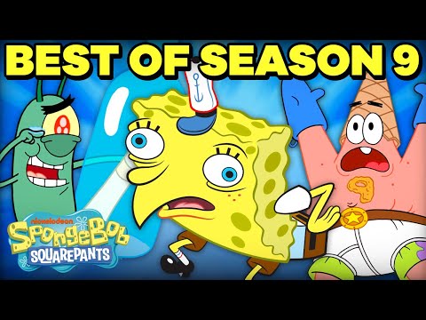 BEST of SpongeBob Season 9! (Part 1) 🥇 | 1-Hour Compilation | SpongeBob SquarePants