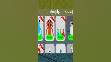 I Found a new glitch in Backrooms Morphs  #shorts