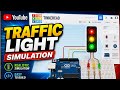 SMART TRAFFIC LIGHT 🚦TINKERCAD PROJECT 🔴🟡🟢💻