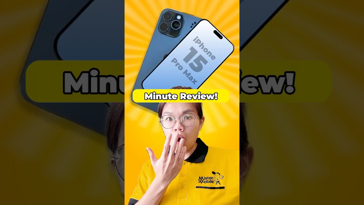 New & Refurbished iPhone 15 Pro Max in Singapore | Mister Mobile