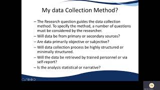 Selecting a Methodology and Design: Qualitative Research (Part 2)