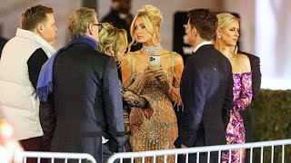 Paris Hilton And Sister Nicky Glam Up The Vanity Fair Oscars Party With Stylish Family Affair