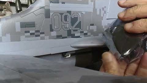 Freewing, Mig 29 Fulcrum, Twin 80mm,  23gr. Servo Replacement Information.... Thanks Motion RC  !!!