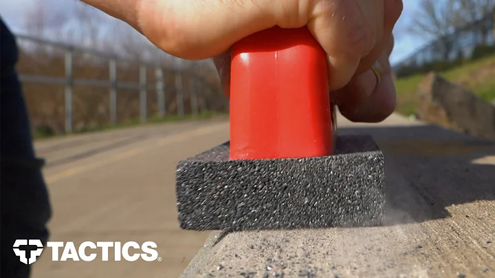 How to Make Concrete Ledges Grind and Slide | Rub Brick Tutorial | Tactics
