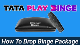 Tata Play Binge Pack Drop || Tata Play Binge Pack Deactivate screenshot 2