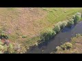 Полетушки на дроне на микро речке