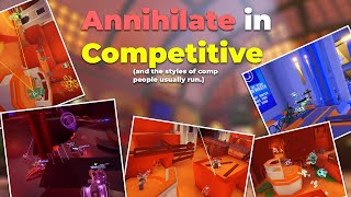 The Play-Styles of Annihilate in Competitive PHIGHTING!