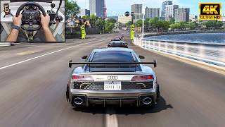 Audi R8 Coupe V10 GT VS Supercars - Forza Horizon 6 | Logitech G923 Steering Wheel screenshot 2