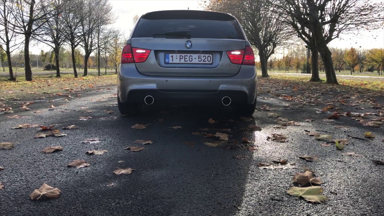 BMW E91 TRAILER 320d YouTube