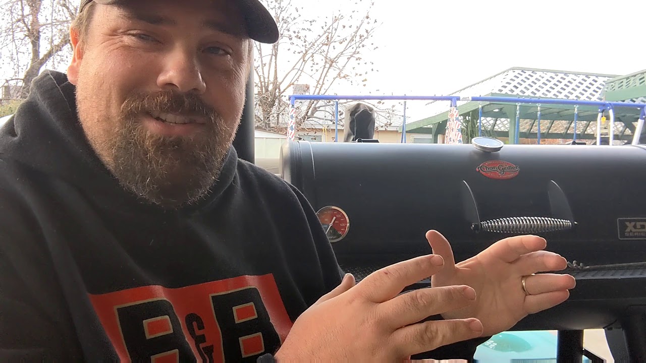 CharGriller Grand Champ XD Baffle Plate System YouTube