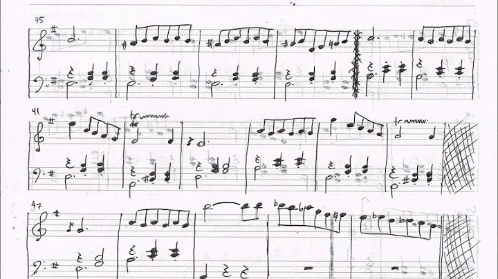 Glenn's "Little Waltz No. 1" (audio + sheet music)