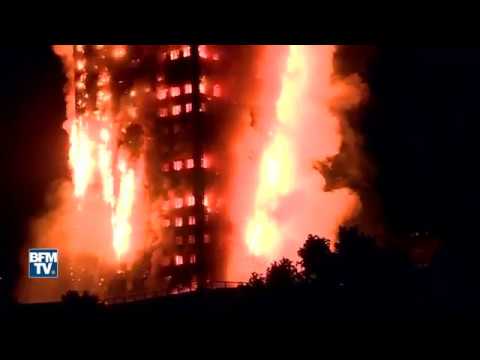 Incendie dans un immeuble de Londres  nuit d’inquiétude pour les habitants et ri