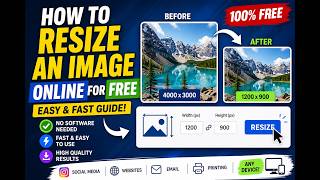 How to Resize an Image Online for Free (Easy & Fast Guide)