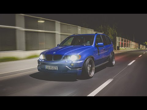 BMW X5 Night Ride Cinematic Car Video 4K