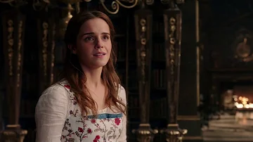 Beast Gives His Library To Emma Watson - Beauty And The Beast
