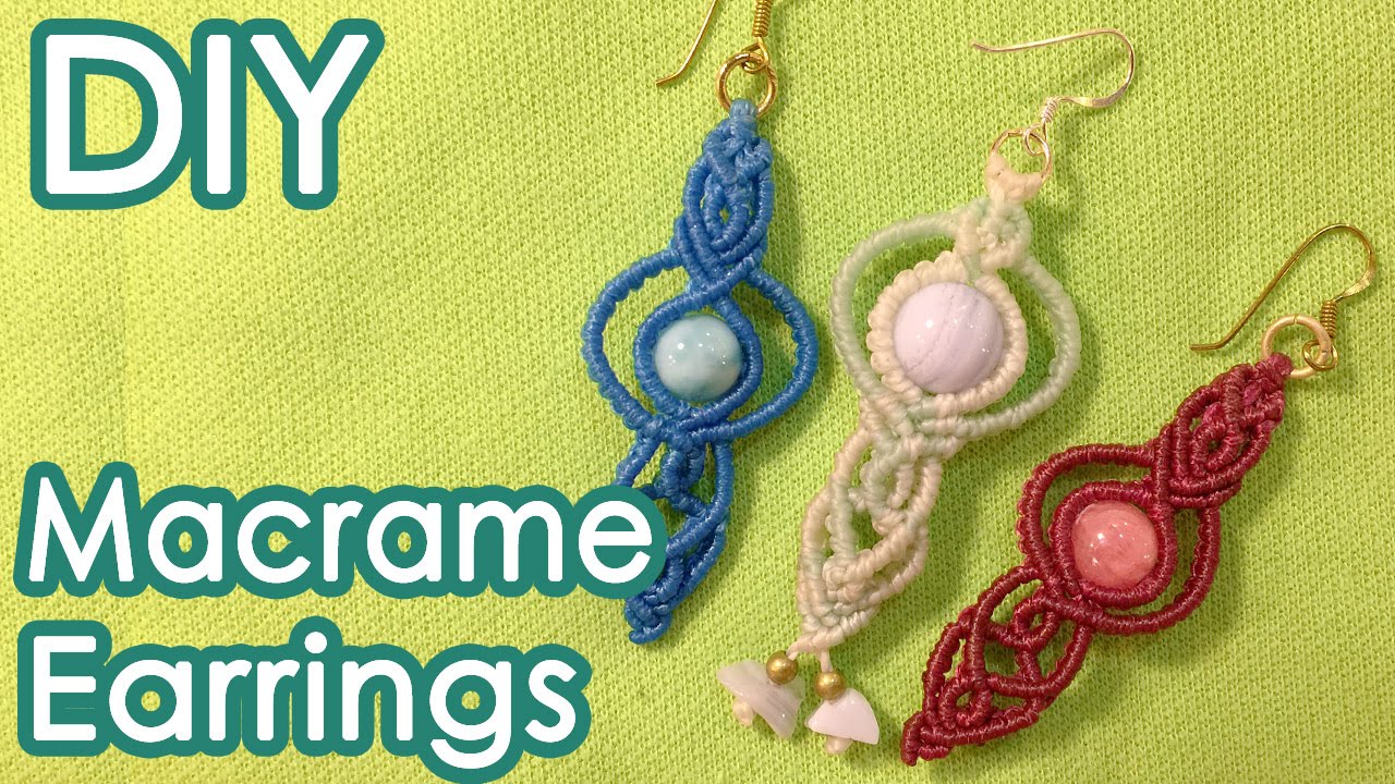 Magatama Necklace Tutorial 覚えておくと超便利な結び方 勾玉ネックレスの作り方 マクラメ編み Youtube