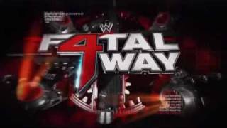 WWE Fatal 4 - 6\/20\/10  Championship Matches *HD*