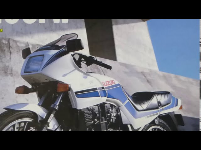 SUZUKI、GSX400FW カタログ - YouTube