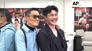 Hong Kong star Chow Yun-fat promotes new comedy ‘One More Chance’ by cutting children's hair