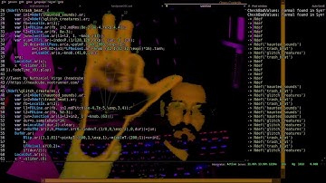 Live Coding with SCTweets and hand gestures (session 2)