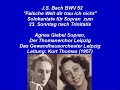 Miniature de la vidéo de la chanson Kantate, Bwv 52 „Falsche Welt, Dir Trau Ich Nicht“: Vi. Choral „In Dich Hab Ich Gehoffet, Herr“